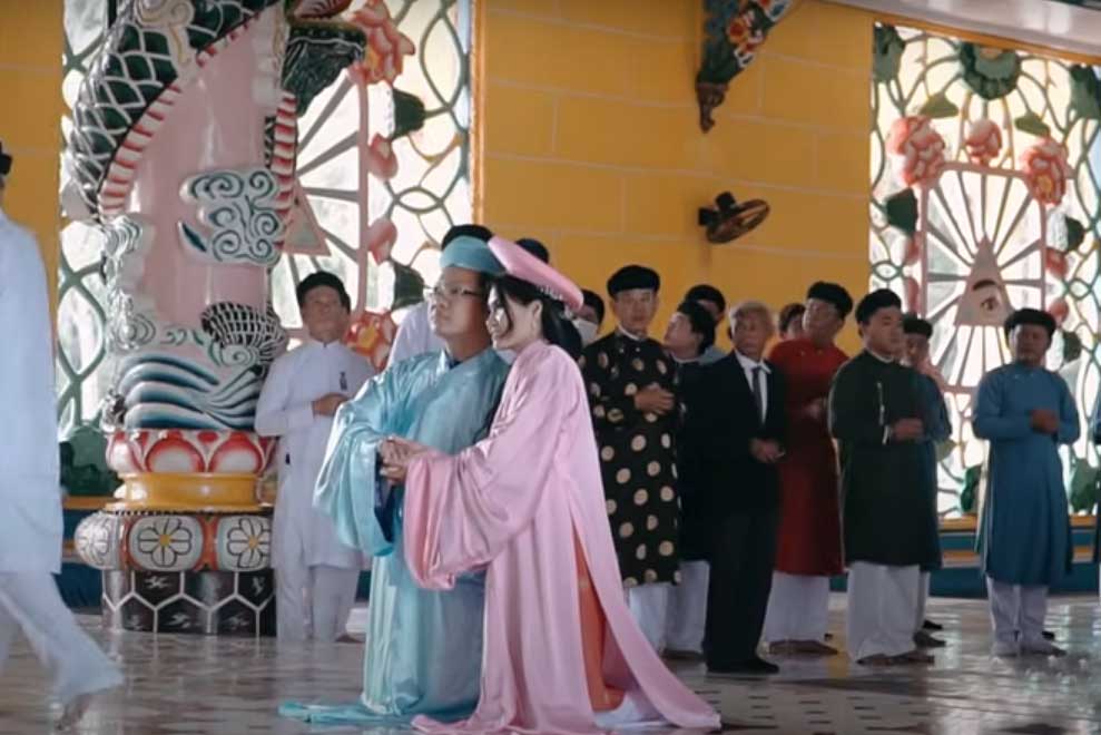 Đám cưới đạo Cao Đài tại tòa Thánh Tây Ninh